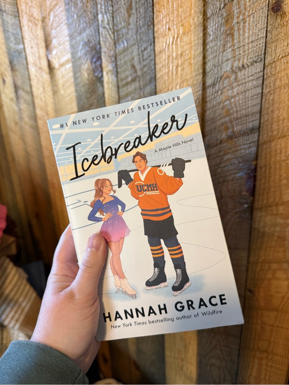 Anna Grace Icebreaker - Light Blue and Cream Cover